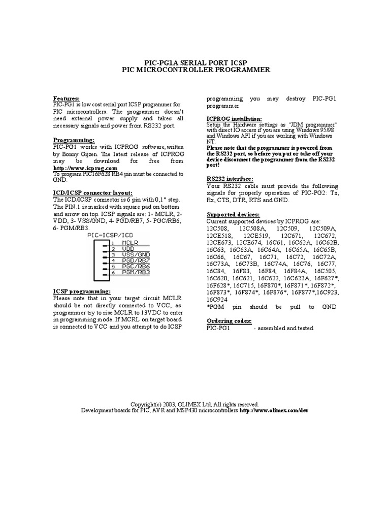 PIC Diagram | PDF | Electrical Engineering | Computer Architecture