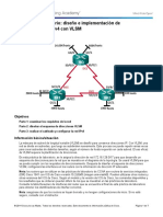 6.3.3.7 Lab - Designing and Implementing IPv4 Addressing With VLSM