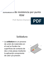 Soldadura de Resistencia Punto RSW