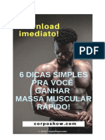 6 dicas simples pra ganhar massa muscular rápido.pdf