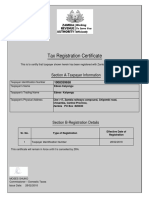 TPIN Registration Certificate