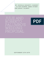 Palumbo Wedding Proposal