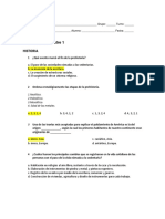 Historia 6 Evaluacion Trimestre 1 Solucionario