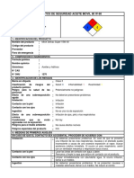 Hoja Datos de Seguridad Empresa Hertz