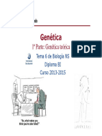 GTP_T 6. Genética (1ª Parte_Genética Teórica) 2013-15