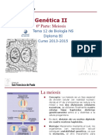 GTP - T12. Células (6 Parte - Meiosis I&II) 2013-15