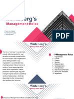 Mintzberg's 10 Management Roles