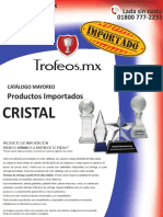 Trofeos Importacion Cristal