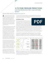 New Approach geopressure prediction