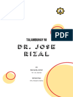 Talambuhay Ni Dr. Jose Rizal