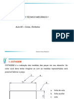 DTM I - Aula 06 - Cotas e Símbolos 2017-ASL