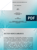 Sector Hidrocarburos