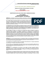 Constitucion - Politica - Del - Estado - Libre - y - Soberano - de - Oaxaca 2017 PDF