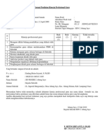 Format Penilaian Kinerja Profesional Guru