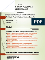 SKKNI Pekerjaan Sumber Daya Air