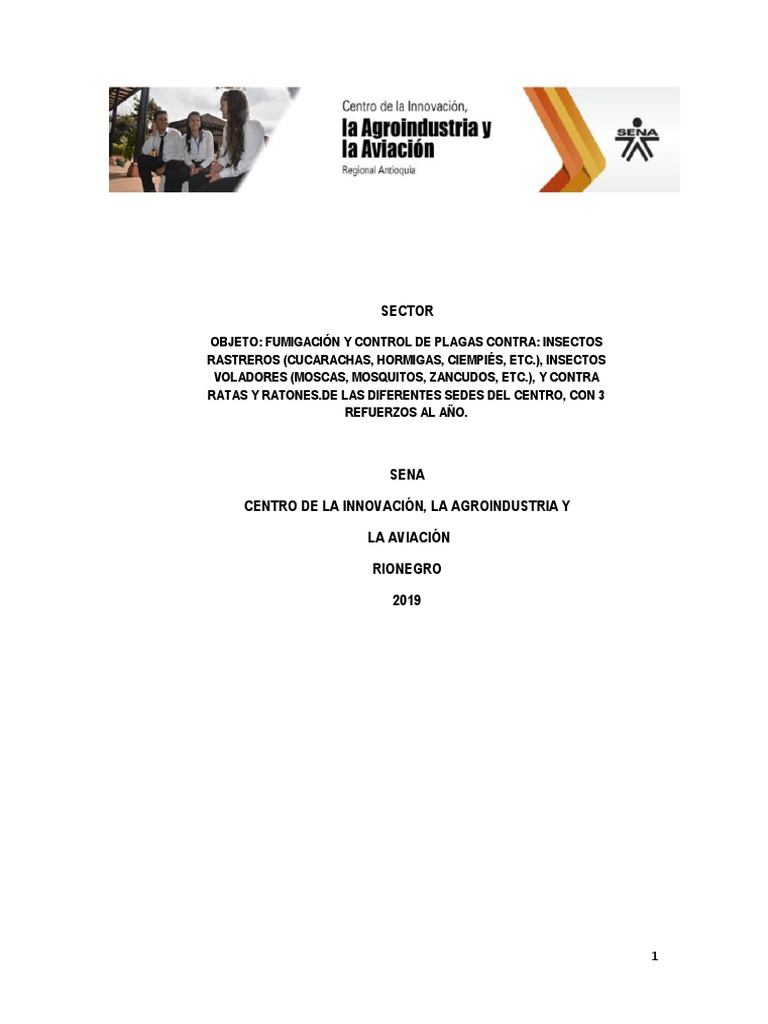 Estudio De Sector De Fumigacion Plaga Organismo Control Biologico De Plagas