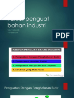 Faktor Penguat Bahan Industri