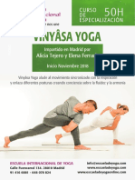 Vinyasa Yoga: Curso de Especialización