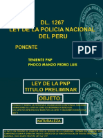 Funciones y atribuciones de la Policía Nacional del Perú (PNP