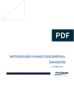 MAQUICK Propuesta Metodológica para AVANCE