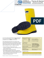 HV Insulating Boots Dielectric Safety Boots 20kV Electrical Insulation PDF