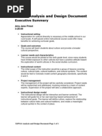 Download Analysis and Design Document by ajpriest SN43669808 doc pdf