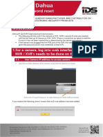 Dahua Password Reset IPC - NVR - XVR Ver 1.2