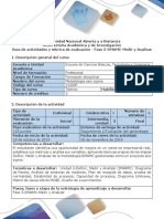 Guía de Actividades y Rúbrica de Evaluación - Fase 5-DMAMC-Medir y Analizar