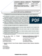 Evaluacion Eras Geologicas PDF