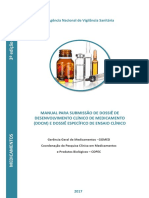 Manual para Submissão de Dossiê de Desenvolvimento Clínico de Medicamento (DDCM) e Dossiê Específico de Ensaio Clínico - 3ª edição.pdf