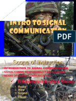 Intro To Signal Communication