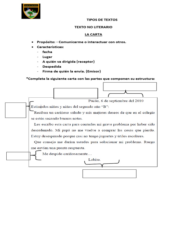 Tipos de Texto La Carta (1) (2)