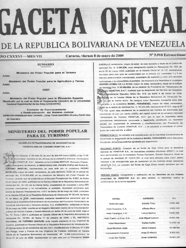 Reglamento de Universidades Venezuela PDF