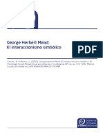 George Herbert Mead El interaccionismo simbo´lico.pdf