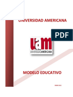 Modelo Educativo Uam 2012