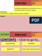 index laws