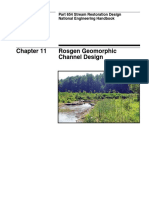 Rosgen Geomorphic Channel Design