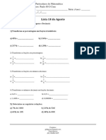 Aulas Particulares de Matemática