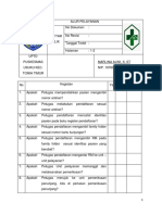 Daftar Tilik Alur Pelayanan