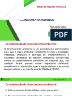 AULA 5 - Licenciamento Ambiental - Caracterização - Tipos de Licença - Atividades Sujeitas