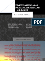 Pengaruh Gedung Pencakar Langit Terhadap Ketersediaan Air Tanah