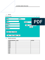 Electronic Library Application