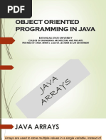 JAVA 10 Arrays