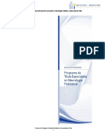 Programa de Neurologia Pediatricapdf PDF