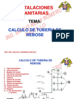 02 Calculo de Tuberia de Rebose PDF