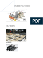 Armado y Encofrado de Vigas Tensoras