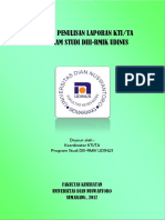 Contoh FORMAT - PENYUSUNAN - LAPORAN - TUGAS - AKHIR PDF
