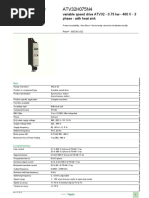 Altivar 32 Variable Frequency Drive VFD - ATV32H075N4