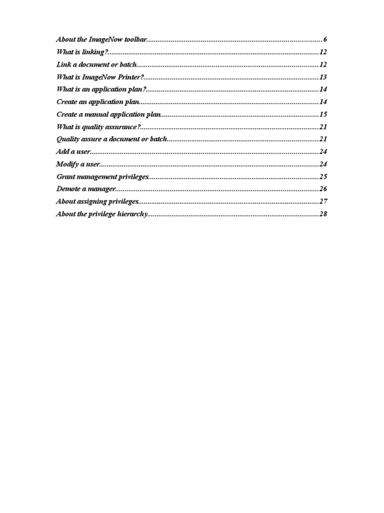 ImageNow Toolbar Overview and Functions | PDF | Image Scanner | Tab (Gui)