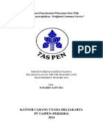 Optimalisasi Penyelesaian Pelayanan Satu PDF